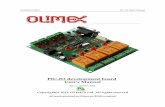 PIC-IO development board User's Manual - Olimex