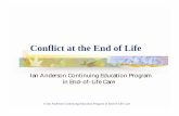 Conflict at the End of Life