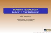Free Oscillations I - Research School of Earth Sciences - Australian