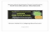 Rhode Island Hospitality Green Certification Self