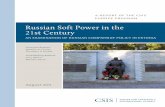 Russian Soft Power in the 21st Century - Center for Strategic and