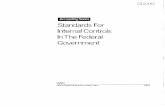 Standards for Internal Controls in the Federal Government