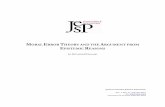 Moral Error Theory and the Argument from Epistemic Reasons - JESP