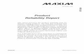 RR-1K Product Reliability Report - Maxim