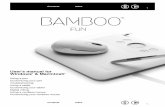 Bamboo Fun User's Manual for Windows & Macintosh - Wacom