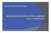 Business Interruption Losses - Pennock Acheson Nielsen Devaney
