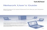 Network Users Manual - Brother