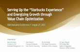 Serving Up the â€œStarbucks Experienceâ€ and Energizing Growth