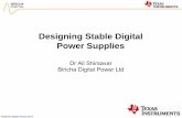Designing Stable Digital Power Supplies - OMICRON Lab