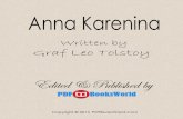 Anna Karenina, by Graf Leo Tolstoy - Free PDF Books