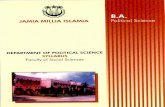 to view: Syllabus B.A. Political Science - Jamia Millia Islamia
