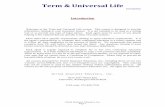 Term & Universal Life Intro - CheapCE