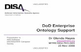 DoD Enterprise Ontology Support - ASQ Washington, DC