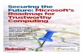 Securing the Future: Microsoftâ€™s Roadmap for Trustworthy