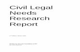 Civil Legal Needs Research Report - Law Foundation of BC
