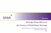 Storage Class Memory the Future of Solid State Storage