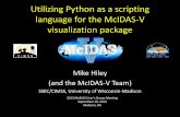 Utilizing Python as a scripting language for the McIDAS-V - SSEC