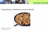Parboiling in Thailand and the World - Sontag Consult