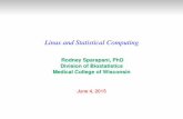 Linux and Statistical Computing - MCW