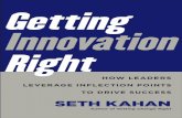 HOW LEADERS LEVERAGE INFLECTION POINTS TO - Seth Kahan
