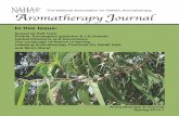 Sample NAHA's Aromatherapy Journal. Free Spring 2013.1 Issue only