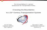 Crossing the Boundaries to a 21st Century Transportation System