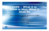 CORS â€“ What it is, What is Was, What it Shall Be