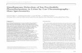 Simultaneous Detection of Ten Psychedelic Phenethylamines in