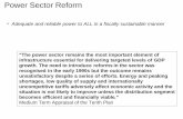 Power Sector Reform - World Bank Group