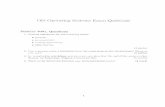 Old Operating Systems Exam Questions - Department of Computer