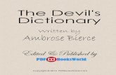 The Devil's Dictionary by Ambrose Bierce - Free PDF Books