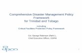 Comprehensive Disaster Management Policy Framework for