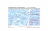 Solar photovoltaic energy: A Compendium -