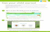 Get your child started - IXL Math
