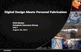 Digital Design Meets Personal Fabrication