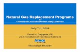 Nt lG R l tPNatural Gas Replacement Programs
