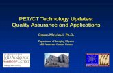 PET/CT Technology Updates: Quality Assurance and Applications