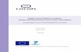Public Sector Reform in Spain: Views and Experiences - COCOPS