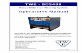 Operations Manual TWE - SC3400 - Red-D-Arc