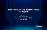 Citrix XenApp and Best Practices for ArcGIS - Esri Support