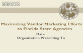 Maximizing Vendor Marketing Efforts to Florida State Agencies