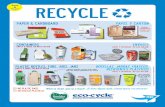 Single-Stream Recycling Guidelines for Boulder County - Eco-Cycle
