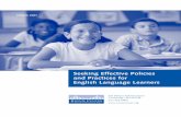 seeking effective policies and practices for english language learners