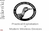 Practical Exploitation of Modern Wireless Devices - Remote-Exploit