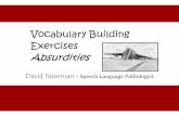 Absurdities - Speech-Language Resources
