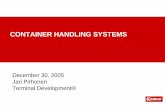 CONTAINER HANDLING SYSTEMS