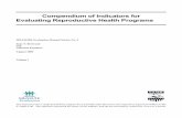 Compendium of Indicators for Evaluating Reproductive Health