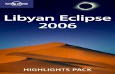 Lonely Planet Libyan Eclipse 2006 Highlights Pack - Free