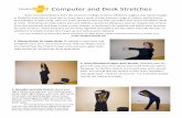 Computer and Desk Stretches - Health and Wellness