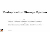 Deduplication Storage System